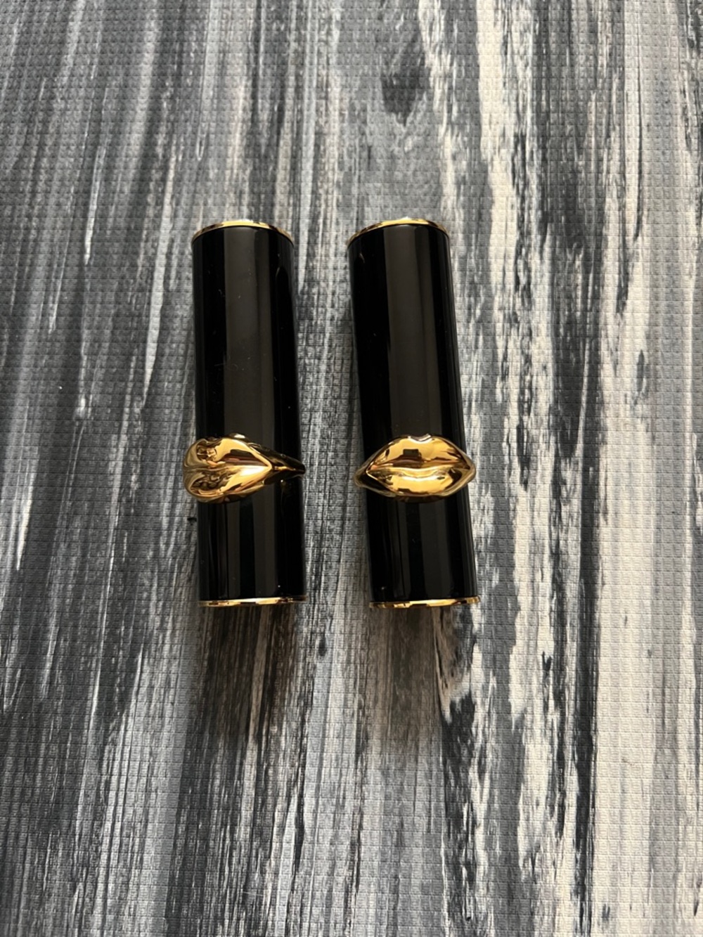 Pat McGrath Black and Gold Lipstick Duo 003 + 211